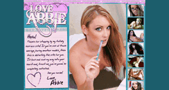 Desktop Screenshot of love-abbie.com